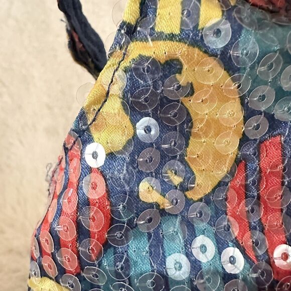 Build A Bear Lion King Nala Halter Dress Blue Yellow Red Clothing Accessory Bow - Picture 2 of 4